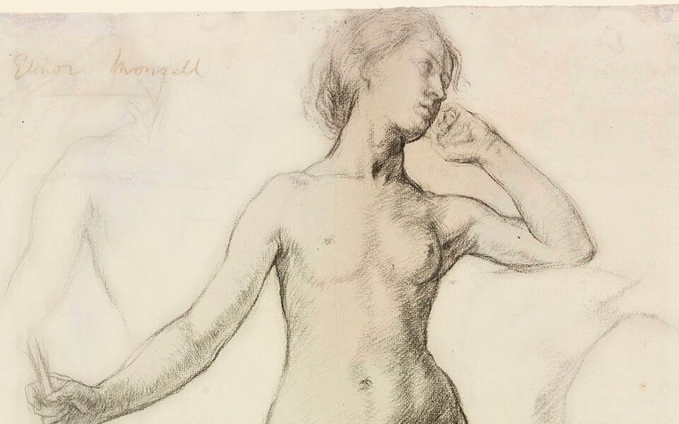 Elinor Monsell, Female Nude Standing