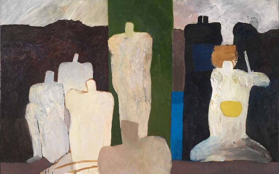 Keith Vaughan, Musicians at Marrakesh (1966-70)